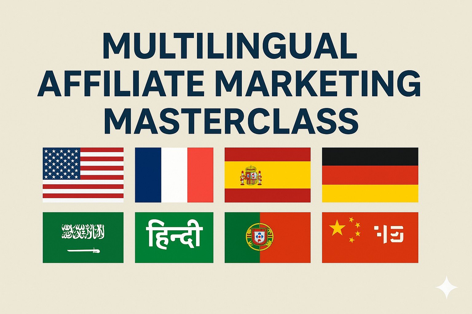 Multilingual Affiliate Marketing Masterclass
