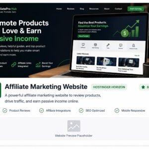 Affiliate Marketing Website