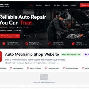 Auto Mechanic Website