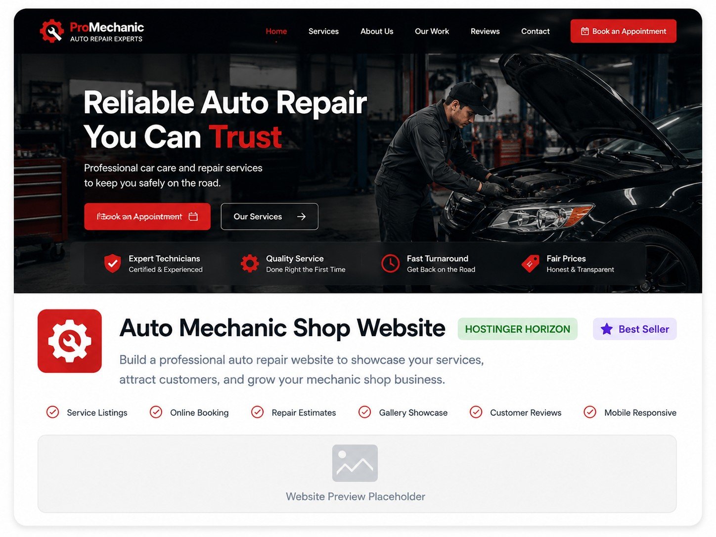 Auto Mechanic Website