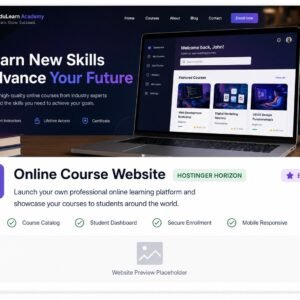 Online Course Website