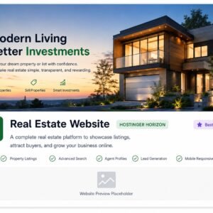 Real Estate Website