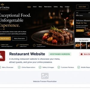 Restuarant Website